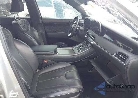 2022 Hyundai Palisade Calligraphy z USA, uszkodzony, nr VIN KM8R74HE4NU405655